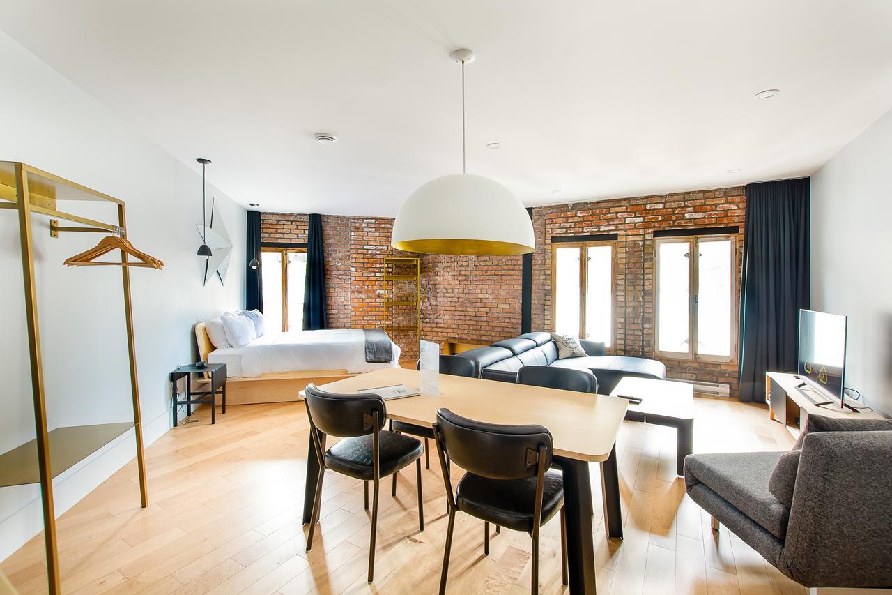 Les Lofts St-Pierre - Par Les Lofts Vieux-Quebec Apartment Ngoại thất bức ảnh